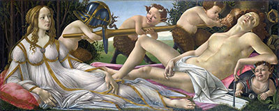 Mars and Venus Sandro Botticelli